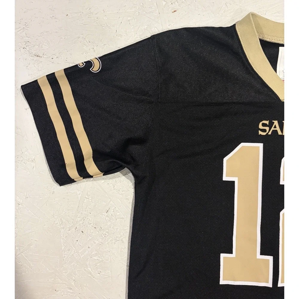 New Orleans Saints Jersey Youth XL Black Olave 12 Football‎ NFL Athletic Boys
